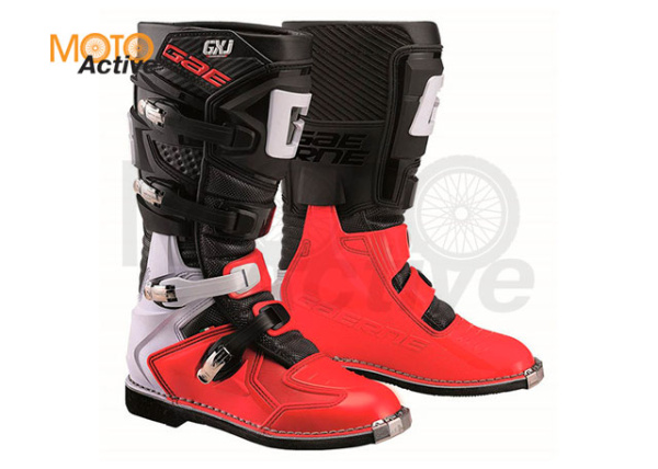 Детские мотоботы Gaerne GXJ (черно-красные)